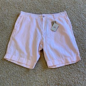 NWT light pink Faherty shorts, Sz 33